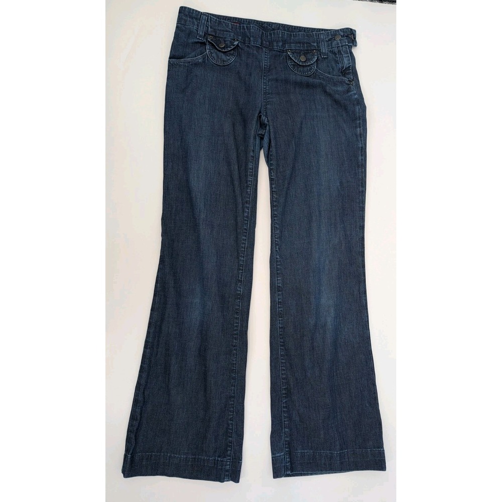 Y2K Citizens of Humanity Birkin Wide Leg Low Rise Denim Jeans 30 Indie Sleeze